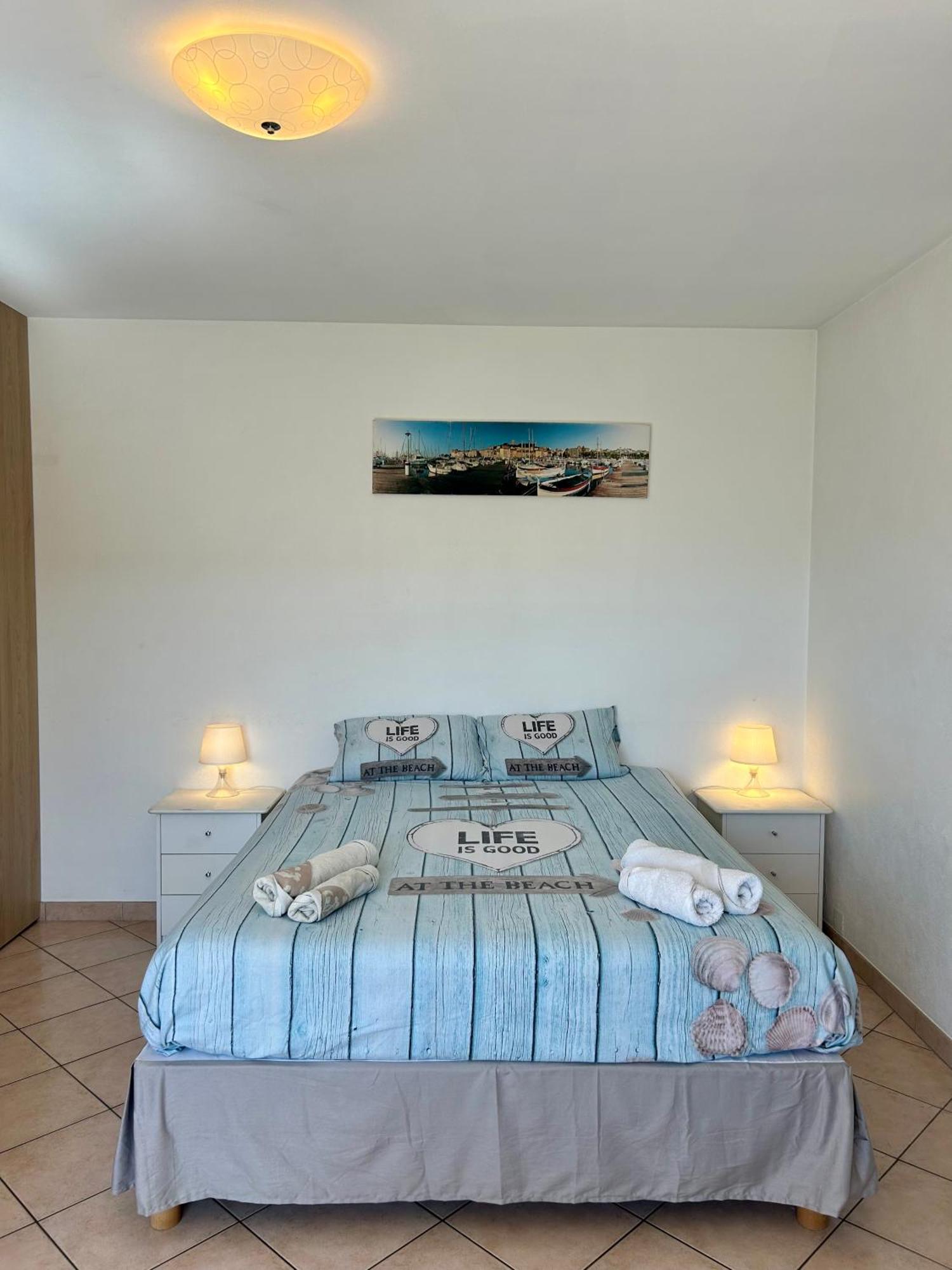 Les Ondes - Terrasse Rdc Villa Calme Parking Proche Plage Antibes Exteriér fotografie